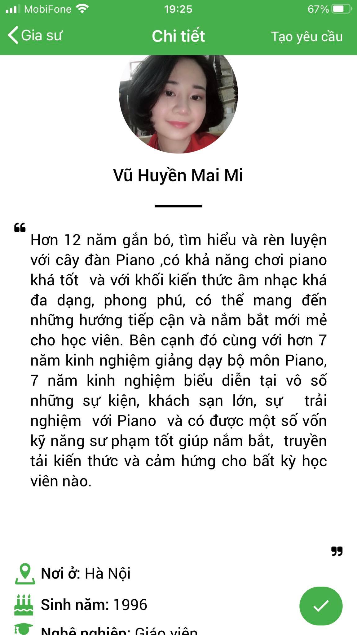 dạy kem piano
